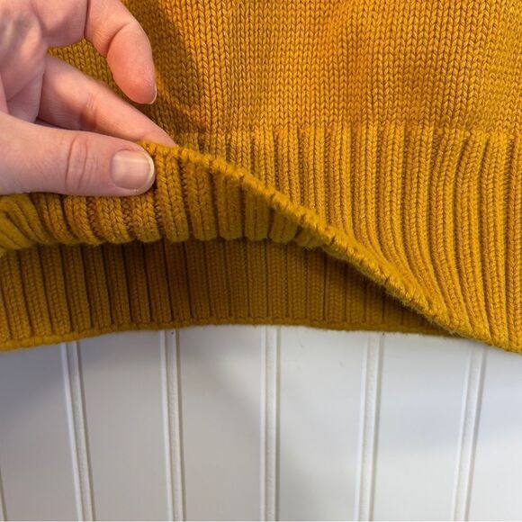 ZARA Knit Thick Top 🍁Mustard Color small - Picture 16 of 16